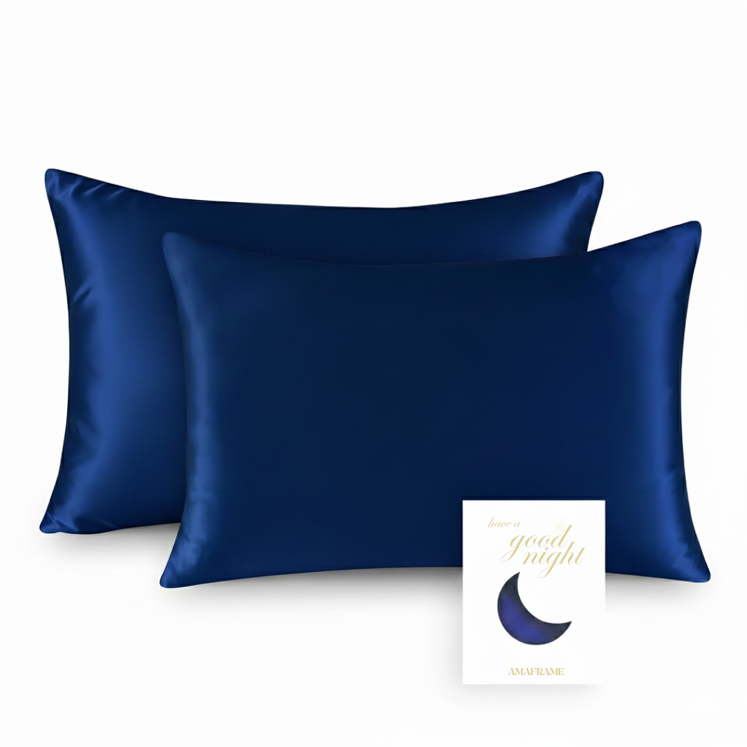 Funda de Cojín de Satén by Amaframe™ – (1+1 GRATIS! 🎁 Oferta Exclusiva)