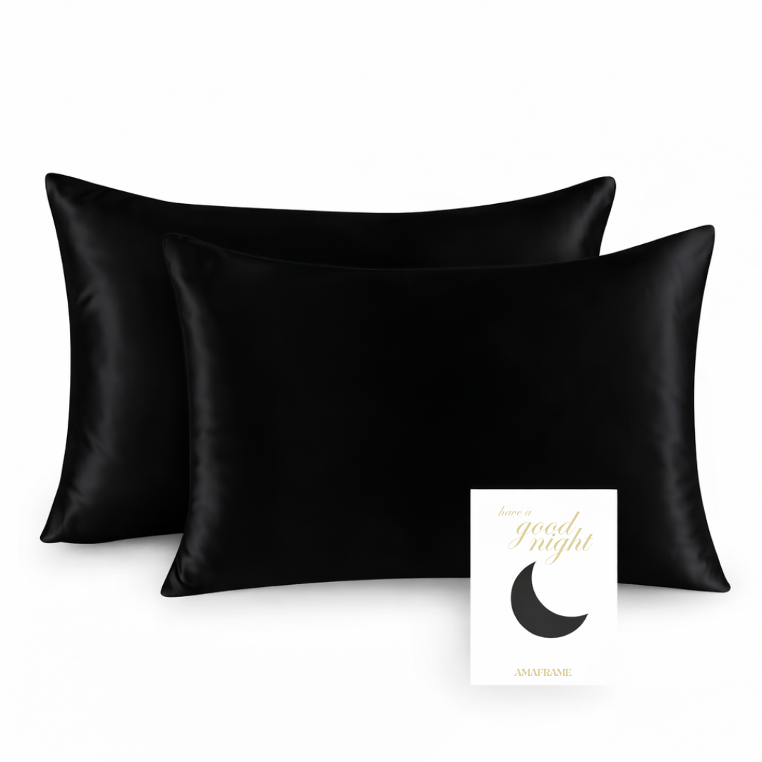 Funda de Cojín de Satén by Amaframe™ – (1+1 GRATIS! 🎁 Oferta Exclusiva)