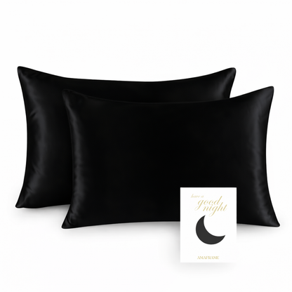 Funda de Cojín de Satén by Amaframe™ – (1+1 GRATIS! 🎁 Oferta Exclusiva)